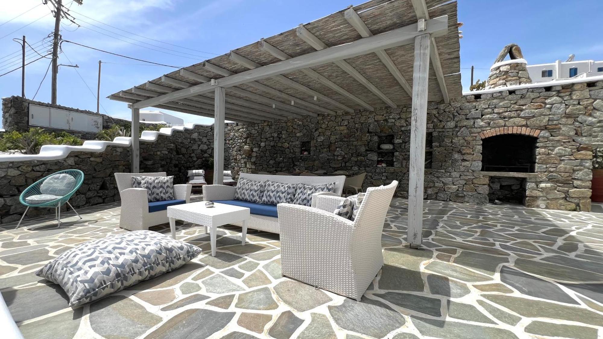 Psarou Summer Villas Dış mekan fotoğraf